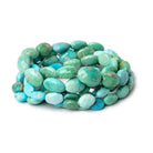 4.5x4-12.5x9.5mm Sleeping Beauty Turquoise Faceted Nuggets 17 inch 46 Beads - Beadsofcambay.com
