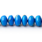 4-7mm Ceruleite Plain Rondelle Beads 18 inch 132 pieces AAA - BeadsofCambay.com