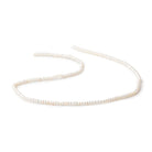 2.5mm Creamy White Off Round Freshwater Pearls 15.5 inch 190 Beads - BeadsofCambay.com