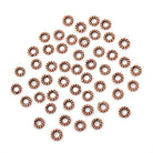 4mm Antiqued Copper Twisted Jump Ring Set of 50 pieces - Beadsofcambay.com