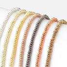 4mm Brushed Disc Beads - Beadsofcambay.com
