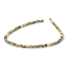 4mm Cat's Eye Quartz Faceted Rondelle 12.5 inches 112 Beads - Beadsofcambay.com