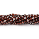 4mm Hessonite Garnet Checkerboard Faceted Calibrated Coins 12.5 inch 84 Beads AA - Beadsofcambay.com