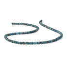 4mm Indigo Kyanite Micro Faceted Rondelle Beads 15 inch 170 pieces AA - Beadsofcambay.com