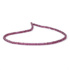 4mm Malaia Garnet Faceted Rondelle Beads 16 inch 175 pieces - Beadsofcambay.com