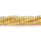 4mm Polished Disc Beads - Beadsofcambay.com