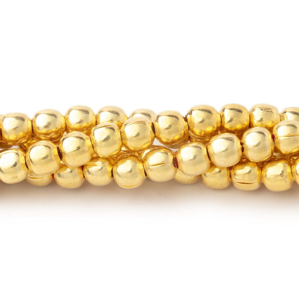 4mm Polished Round Beads - Beadsofcambay.com