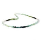 5 - 10mm Multi Color Tourmaline Natural Crystal Beads 15 inch 51 pieces - Beadsofcambay.com