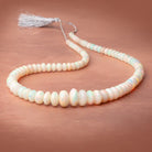 5 - 16mm Ethiopian Opal Plain Rondelle 20 inch 94 Beads AAA - Beadsofcambay.com