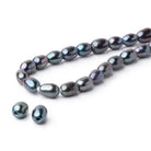 5 - 5.5mm Oval Freshwater Pearl with 1.5mm Large Hole - 15.5 inch Strand - Beadsofcambay.com