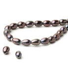 5 - 5.5mm Oval Freshwater Pearl with 1.5mm Large Hole - 15.5 inch Strand - Beadsofcambay.com