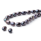 5 - 5.5mm Oval Freshwater Pearl with 1.5mm Large Hole - 15.5 inch Strand - Beadsofcambay.com