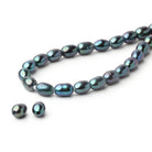 5 - 5.5mm Oval Freshwater Pearl with 1.5mm Large Hole - 15.5 inch Strand - Beadsofcambay.com