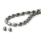 5 - 5.5mm Oval Freshwater Pearl with 1.5mm Large Hole - 15.5 inch Strand - Beadsofcambay.com