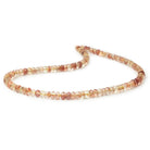 5 - 5.7mm Oregon Sunstone Faceted Rondelle Beads 16 inch 105 pieces AAA - Beadsofcambay.com