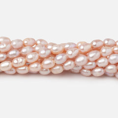 Oval Straight Drilled Freshwater Pearls