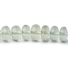 5 - 7.5mm Madagascar Aquamarine Plain Rondelle 18 inch 132 Beads AAA - Beadsofcambay.com