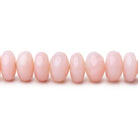 5-7mm Pink Peruvian Opal Plain Rondelle Beads 18 inch 115 pieces AA - Beadsofcambay.com