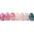 8.5mm Afghani Tourmaline Plain Rondelle 18 inch 88 Beads A - BeadsofCambay.com