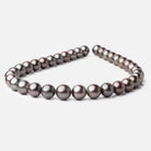 11-13mm Peacock Tahitian Saltwater Pearl 16 inch 35 Beads AA - BeadsofCambay.com