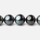 11-13mm Peacock Tahitian Saltwater Pearl Beads 16 inch 35 pieces AA - BeadsofCambay.com