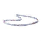 5.5-6mm Hackmanite Plain Rondelle Beads 18 inch 120 pieces - Beadsofcambay.com