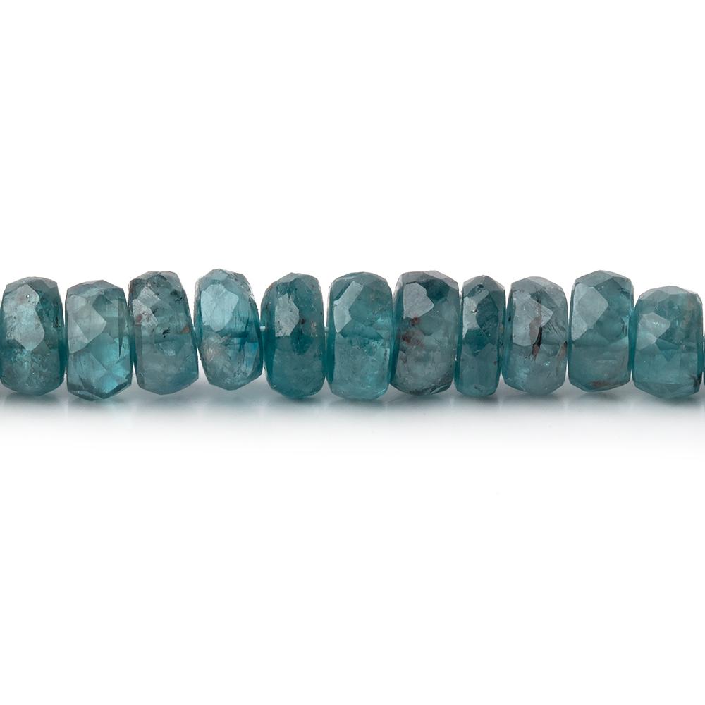 4-7mm Indigo Kyanite Faceted Rondelle Beads 16 inch 140 pieces AA - BeadsofCambay.com