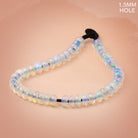 8mm Ethiopian Opal 1.5mm Large Hole Faceted Rondelle 8 inch 45 Beads AA - BeadsofCambay.com