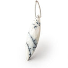 40x10mm Dendritic Opal Faceted Marquise Focal Bead 1 piece - BeadsofCambay.com