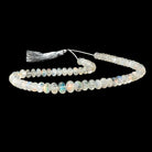 7-10mm Red Fire Rainbow Moonstone Plain Rondelle 15 inch 70 Beads AA - BeadsofCambay.com