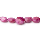 5x5-9x6mm Ruby Plain Nugget Beads 15 inch 50 pieces - BeadsofCambay.com