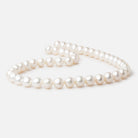 8-9mm Cream Off Round Freshwater Pearls 15.75 inch 45 Beads - BeadsofCambay.com