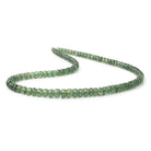 4-6.5mm Green Apatite Faceted Rondelle Beads 15.5 inch 120 pieces - BeadsofCambay.com