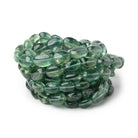 7-11mm Green Apatite Plain Nugget Beads 15.5 inch 32 pieces - BeadsofCambay.com