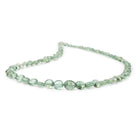 3.5-7mm Green Apatite Plain Oval Beads 15.5 inch 68 pieces - BeadsofCambay.com