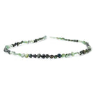 5mm Indicolite & Green Tourmaline Faceted Heart Beads 16 inch 78 pieces - Beadsofcambay.com