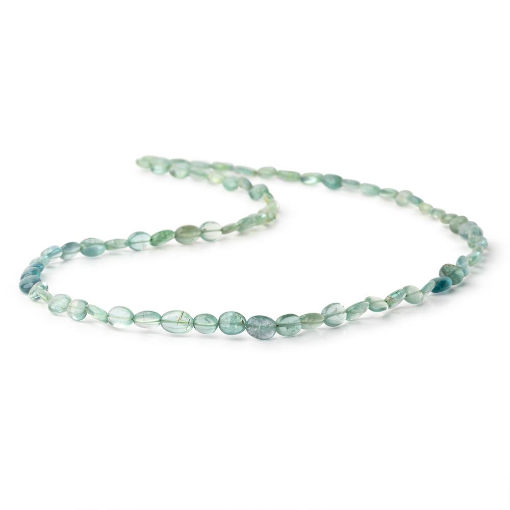 5x4-7x5mm Kornerupine Plain Oval Beads 18 inch 70 pieces AA - Beadsofcambay.com
