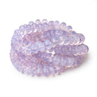 6 - 13mm Lavender Quartz Plain Rondelle 16 inch 60 Beads AAA - Beadsofcambay.com
