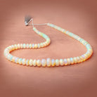 6 - 14mm Ethiopian Opal Plain Rondelle 20 inch 96 Beads AAA - Beadsofcambay.com