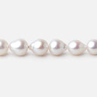 6 - 7mm White Chinese Akoya Saltwater Pearls 15.5 inch 54 Beads - Beadsofcambay.com