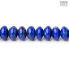 6mm Lapis Lazuli Plain Rondelles 16 inch 103 Beads 1mm Hole - Beadsofcambay.com