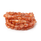 6x4 - 8.5x6mm Sunstone Faceted Oval Beads 16 inch 53 pieces AAA - Beadsofcambay.com