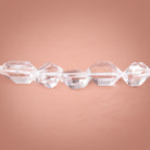 6x5 - 8x6mm Double Terminated Quartz Beads 15.5 inch 52 pieces - Beadsofcambay.com