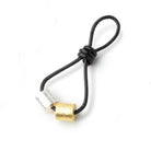 6x6mm Brushed Tube Set of 4 Beads - Beadsofcambay.com