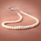 7 - 15mm Ethiopian Opal Plain Rondelle 20 inch 90 Beads AAA - Beadsofcambay.com