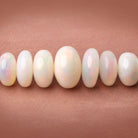 7 - 15mm Ethiopian Opal Plain Rondelle 20 inch 90 Beads AAA - Beadsofcambay.com