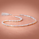 7 - 8mm Australian Opal Plain Rondelle Beads 20 inch 112 pieces AA - Beadsofcambay.com