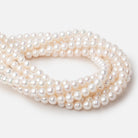 7 - 8mm Chinese Akoya Saltwater Pearl Beads 15.5 inch 51 pieces A - Beadsofcambay.com