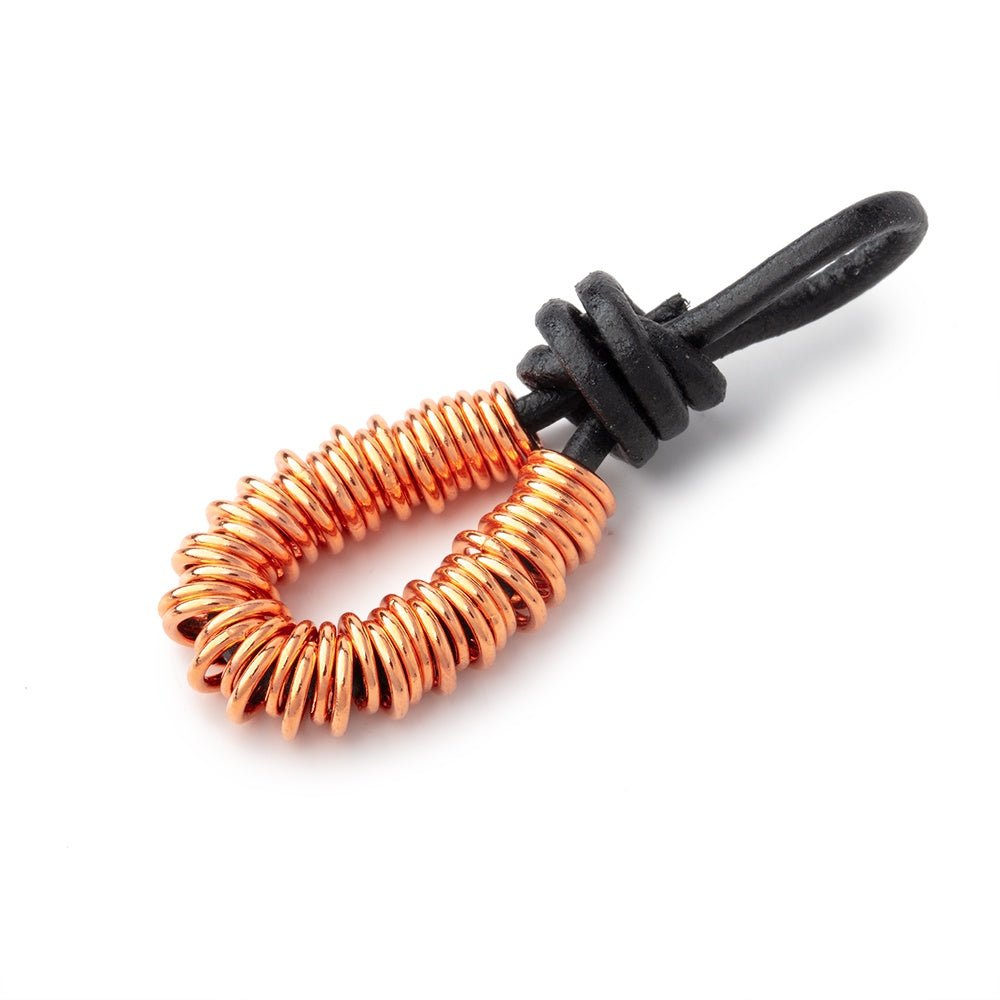 7mm Copper Closed Jump Ring Set of 50 pieces - Beadsofcambay.com