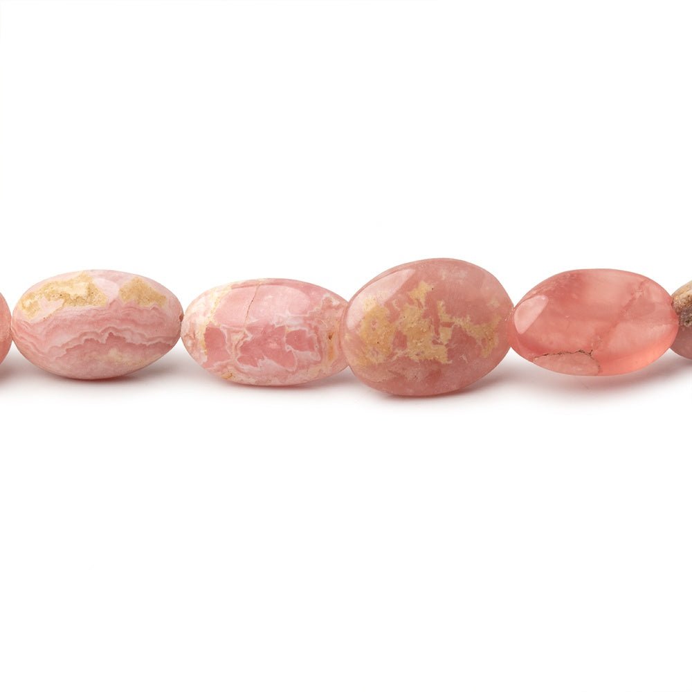 7x5 - 11x8mm Rhodochrosite Plain Nugget Beads 18 inch 45 pieces - Beadsofcambay.com